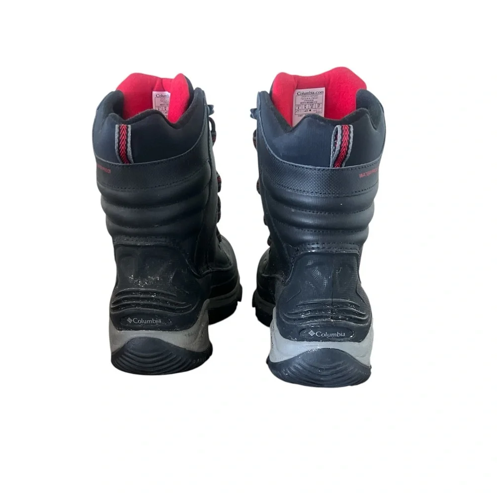 Columbia Bugaboot III Men's Black and Red Snow Boots