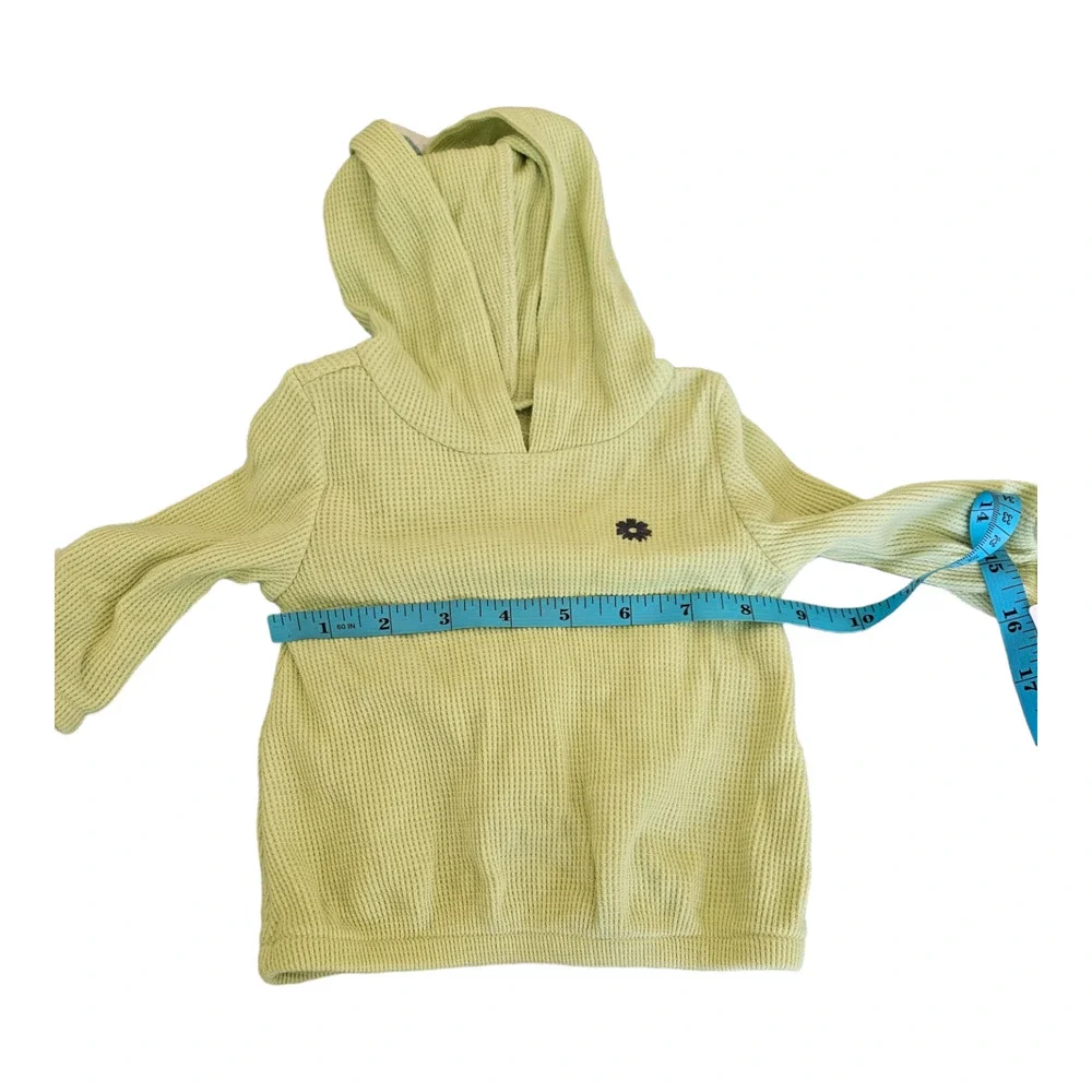 Carter's 3m Green Long Sleeve Hooded Pullover Jacket