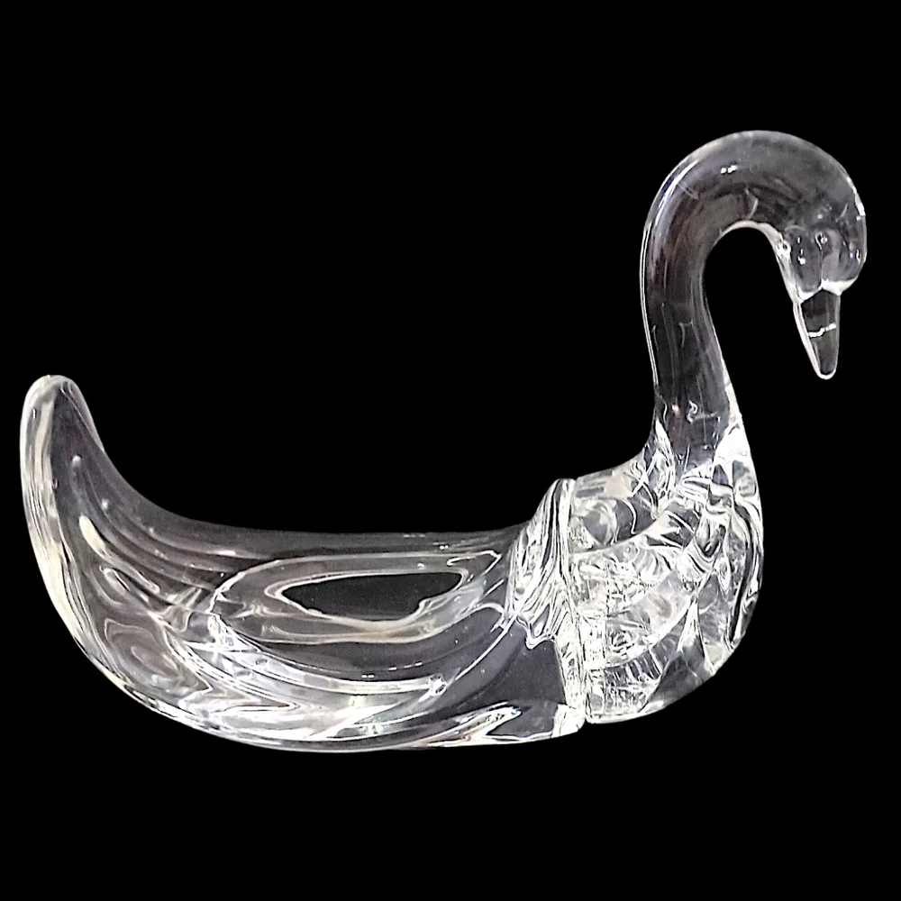 Vintage lucite swan