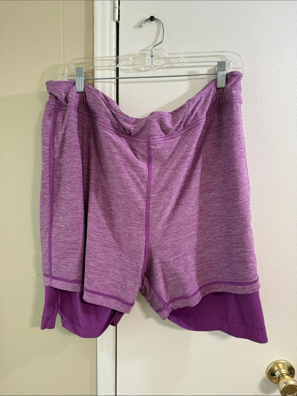 Duluth Trading Hiking Golf Skort Purple Adjustable Waist 18W Fitness Athletic