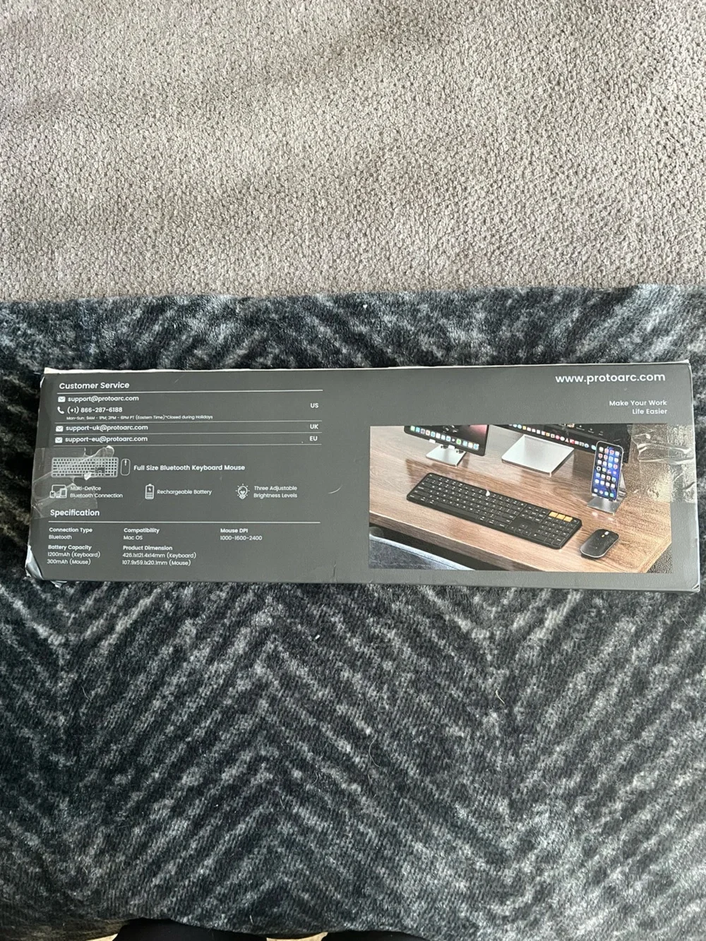 ProtoArc backlit bluetooth
