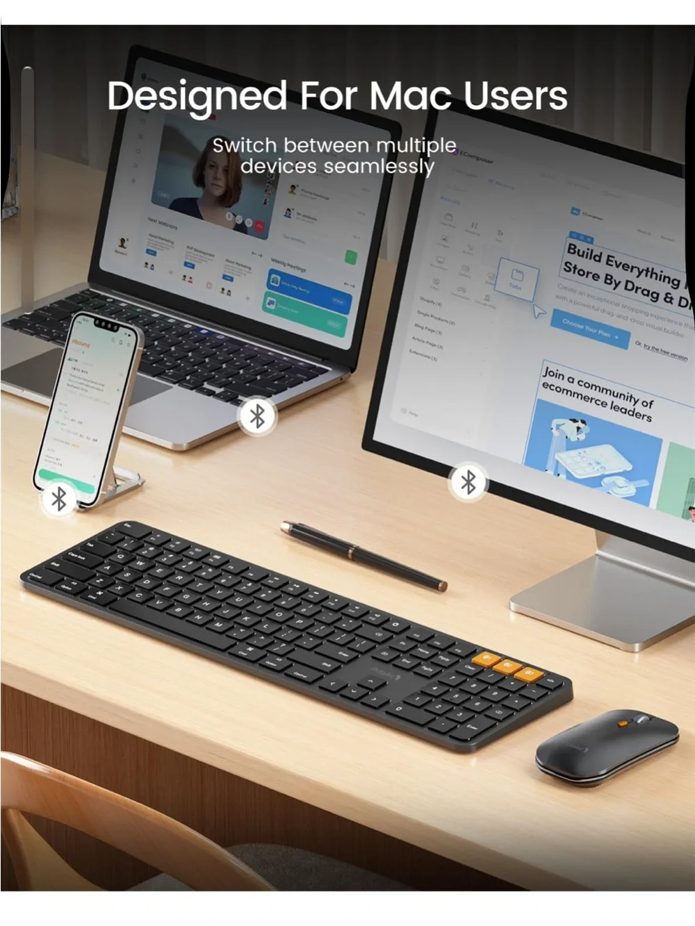 ProtoArc backlit bluetooth