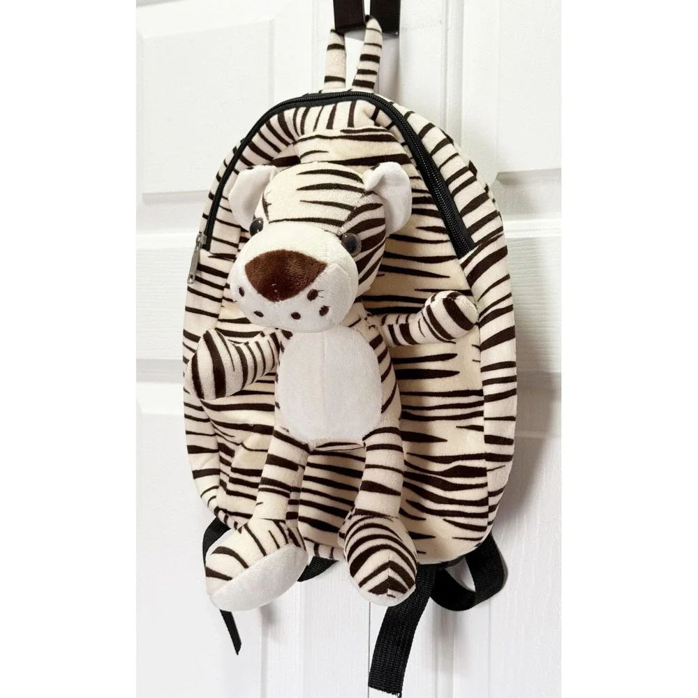 Zebra Plush Children's Backpack