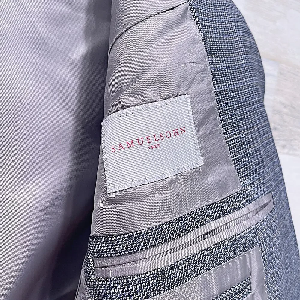 Samuelsohn tweed blazer
