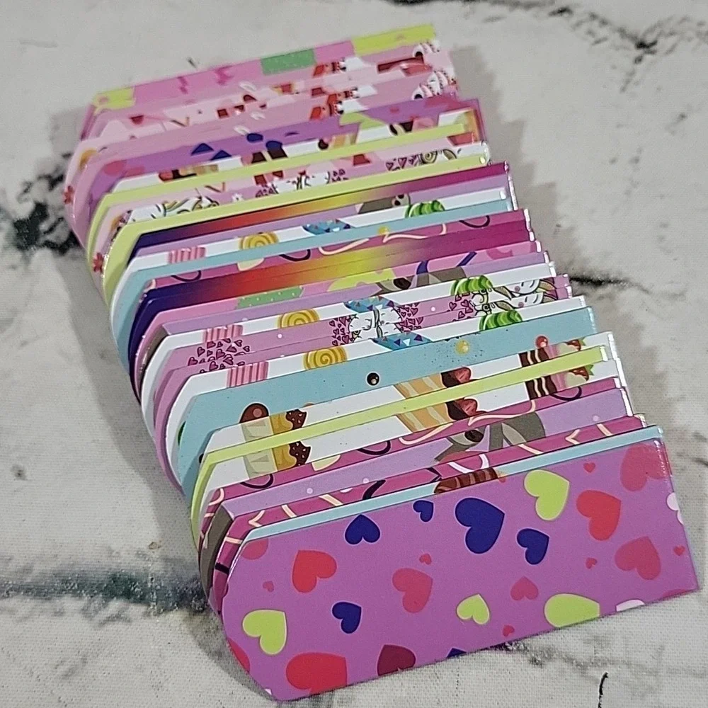 Magnetic Bookmarks Valentines Day Lot Of 36pcs Pink Hearts Treats Favors