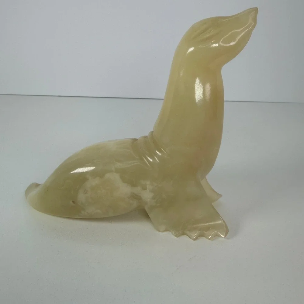 VTG Hand-Carved Stone Seal Figurine‎ – 5