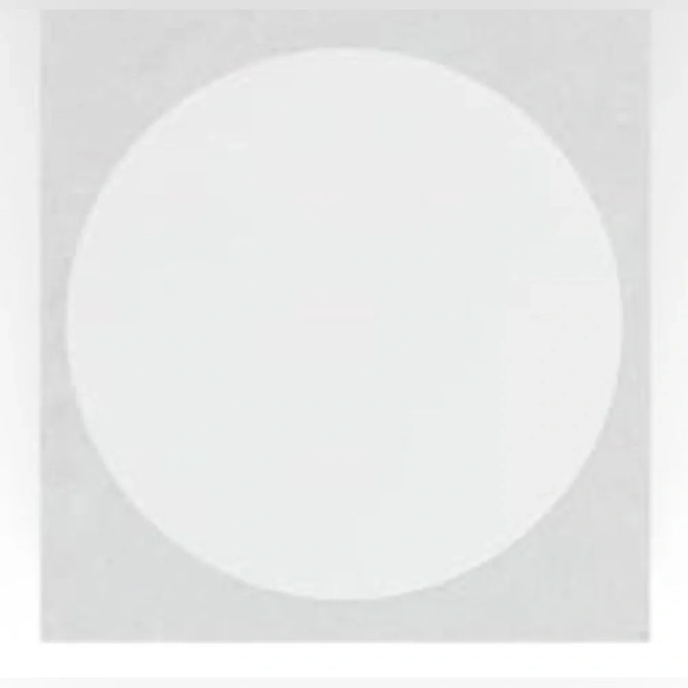 30 STICKERS - 2” ROUND - SNOWFLAKE
