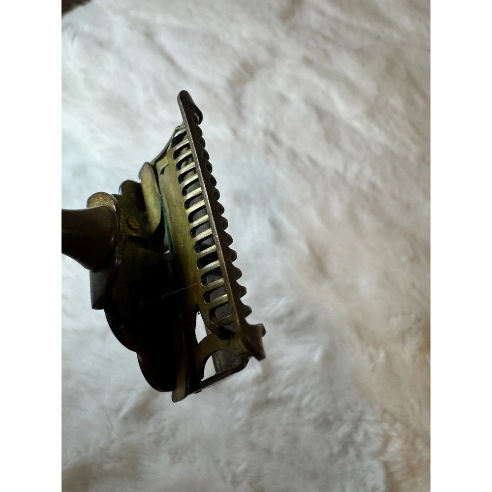 Vintage Ever-Ready Single Edge Safety Razor Ornate Handle Brooklyn NY Made USA