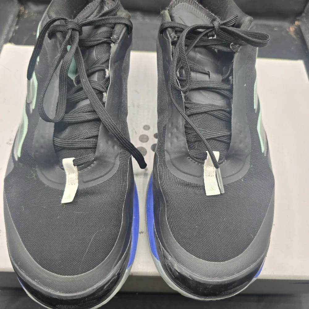 adidas Black‎ and Blue Athletic Shoes