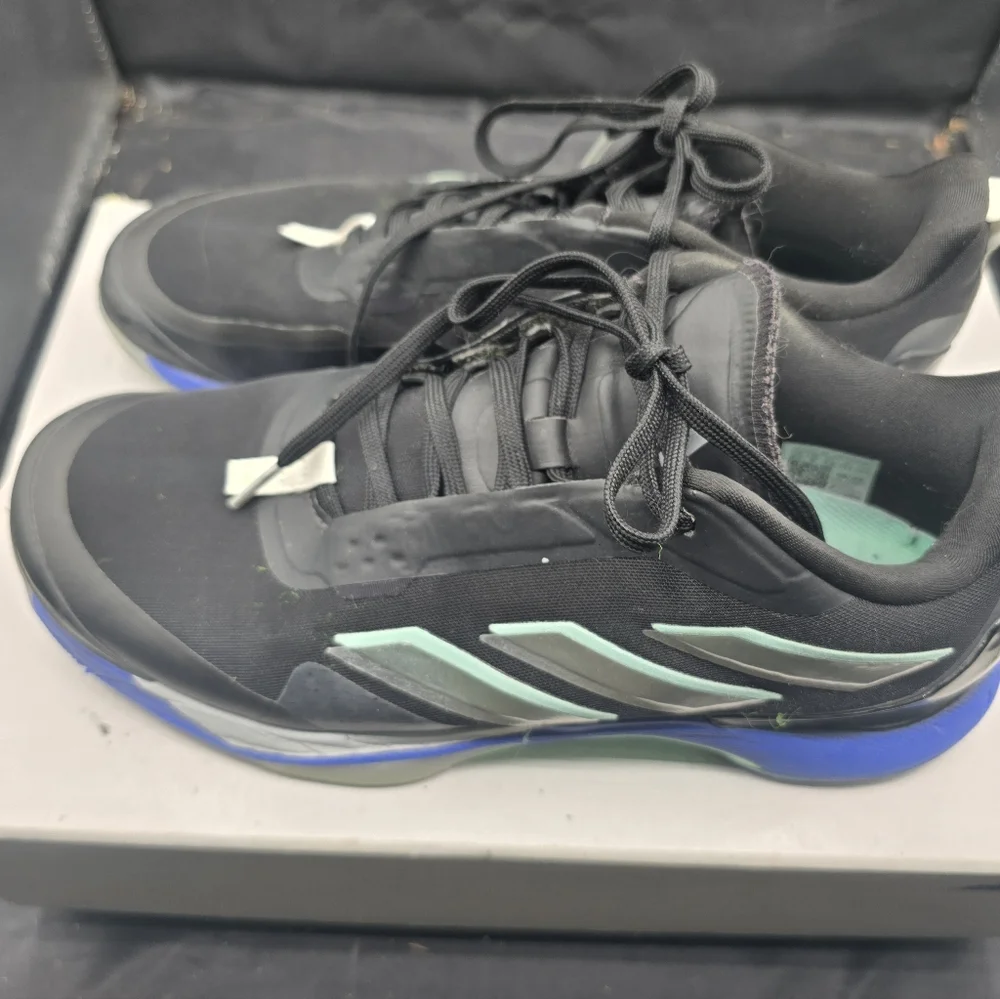 adidas black athletic wear