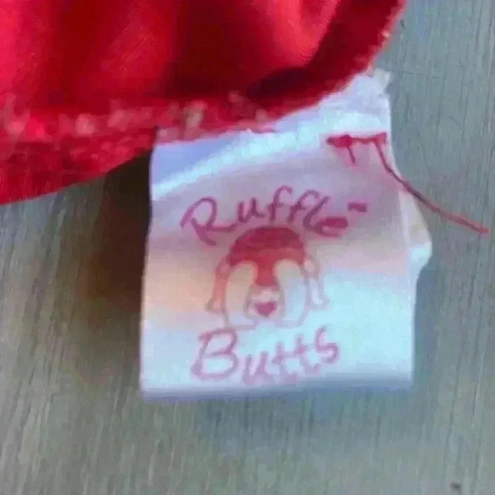 Ruffle Butts rufflebutt red