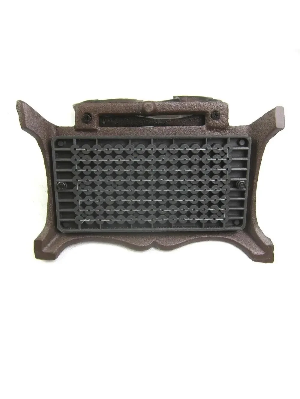 Cast Iron Boot Scraper Brush Brown Squirrel & Nut Design NEW