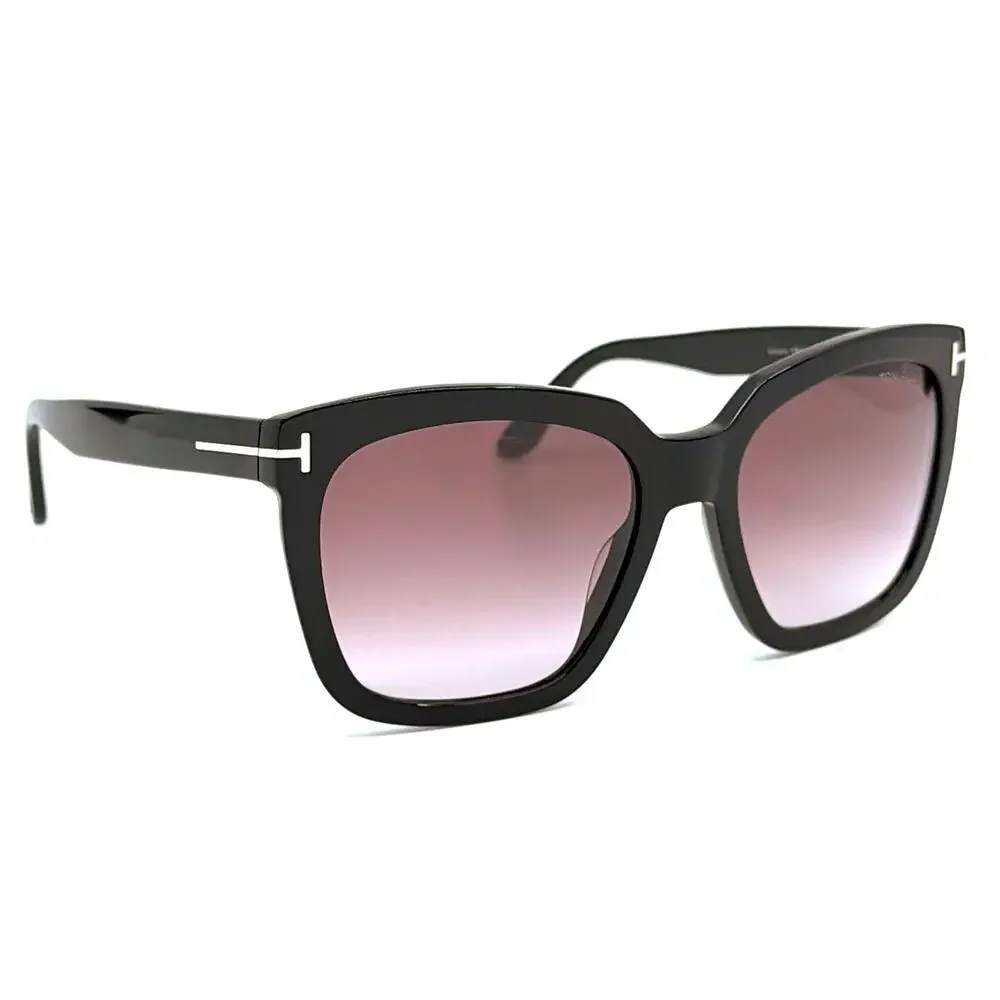 NEW TOM FORD Amarra Sunglasses TF502 01T AUTHENTIC