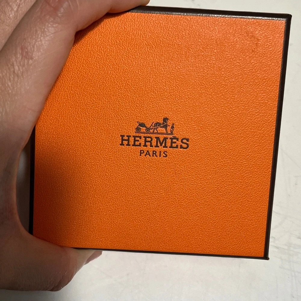 Hermes Burgundy Leather Belt with Silver Buckle