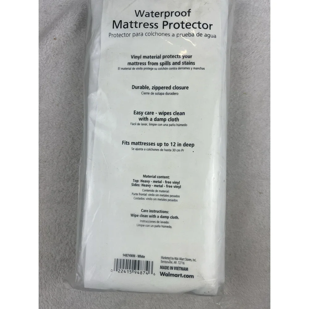Mainstays vinyl zippered