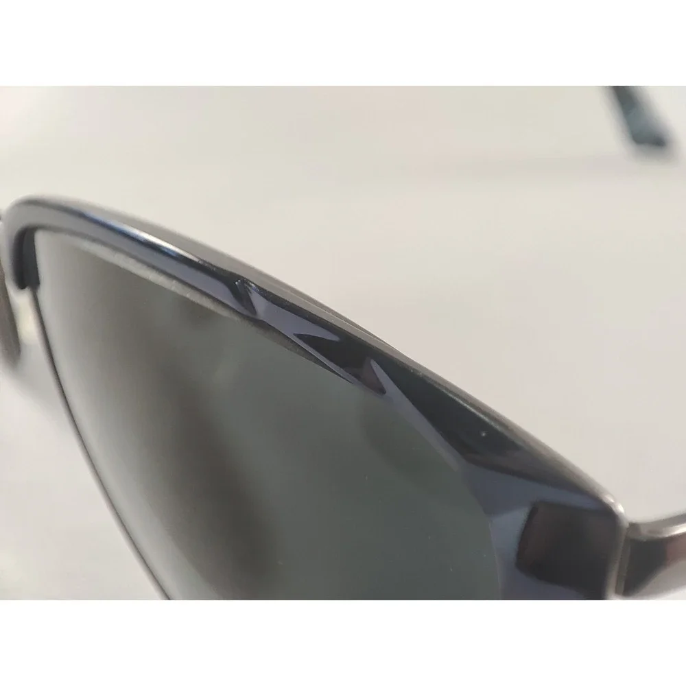 Kay Unger K257 NAV Navy Blue Metal Cat Eye Eyeglass **Frames Only**‎ 54-18-140