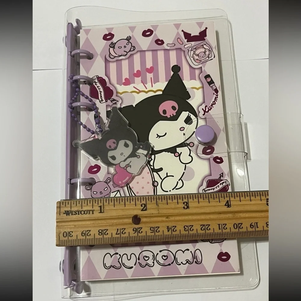 Kuromi Binder Style Notebook