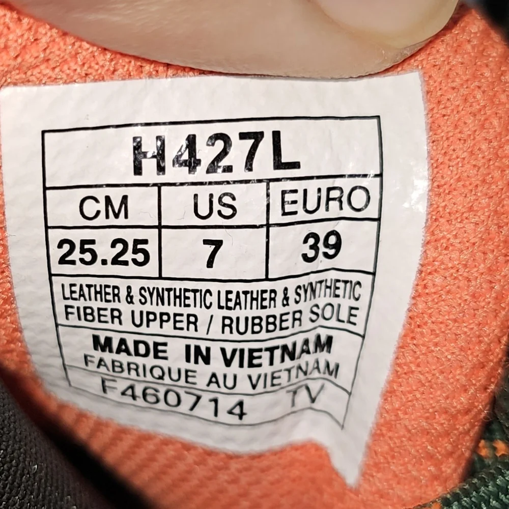 Asics orange experience
