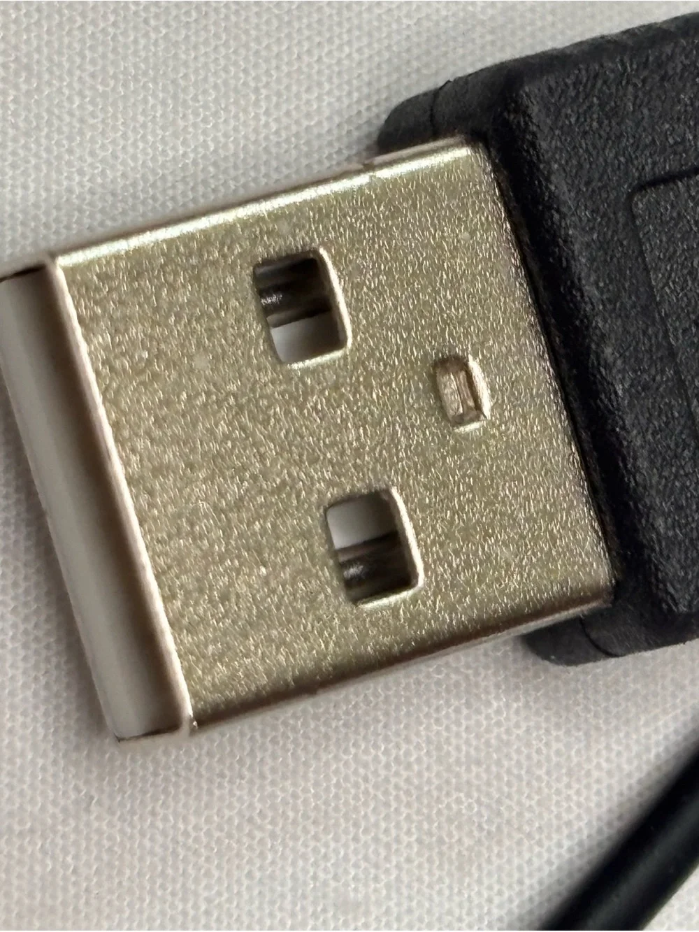 USB to DC Barrel Power Cable - Black