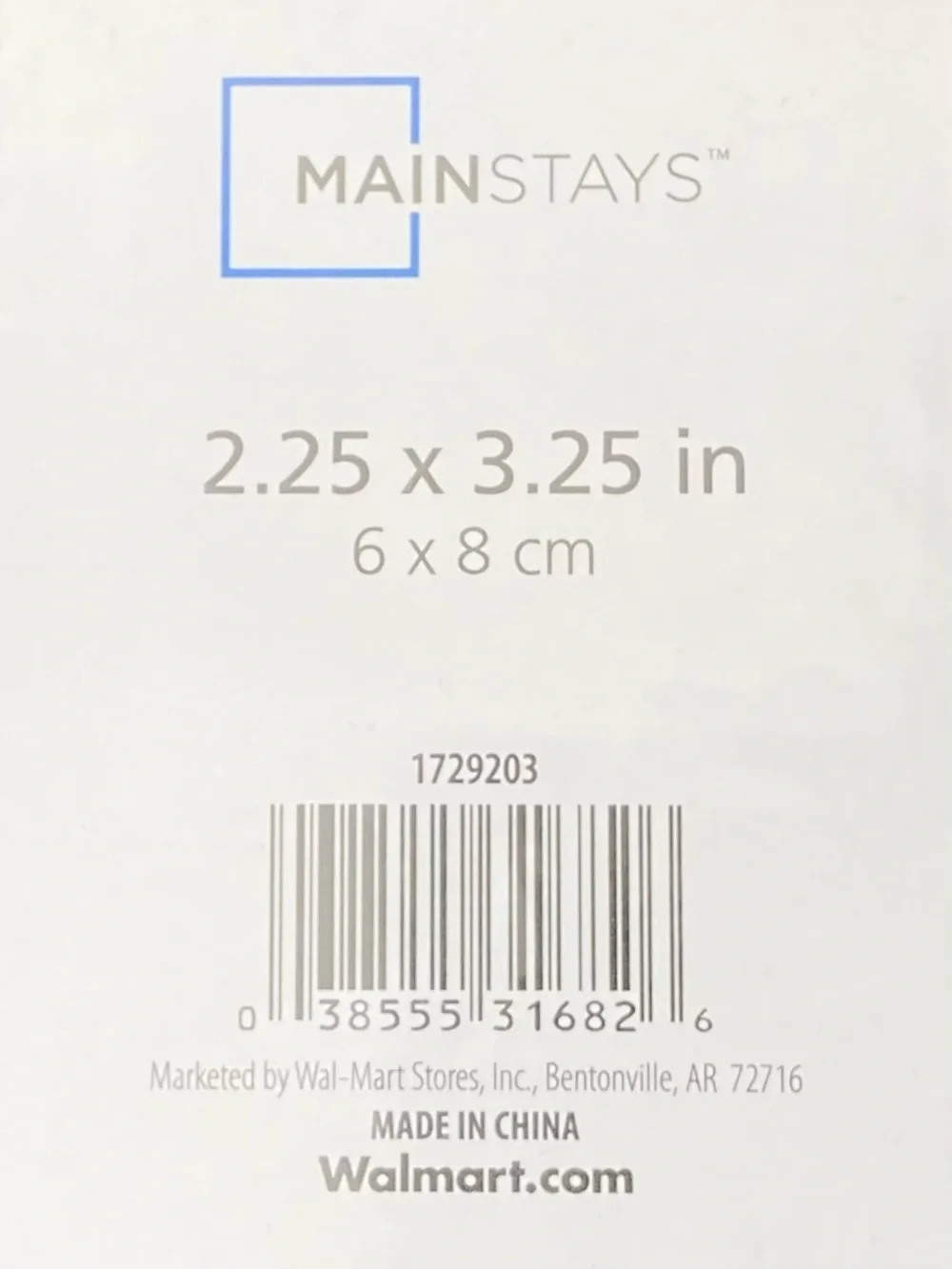 ⭐️ Transparent Plastic 2.5” x 3.5” Desk Picture Frame