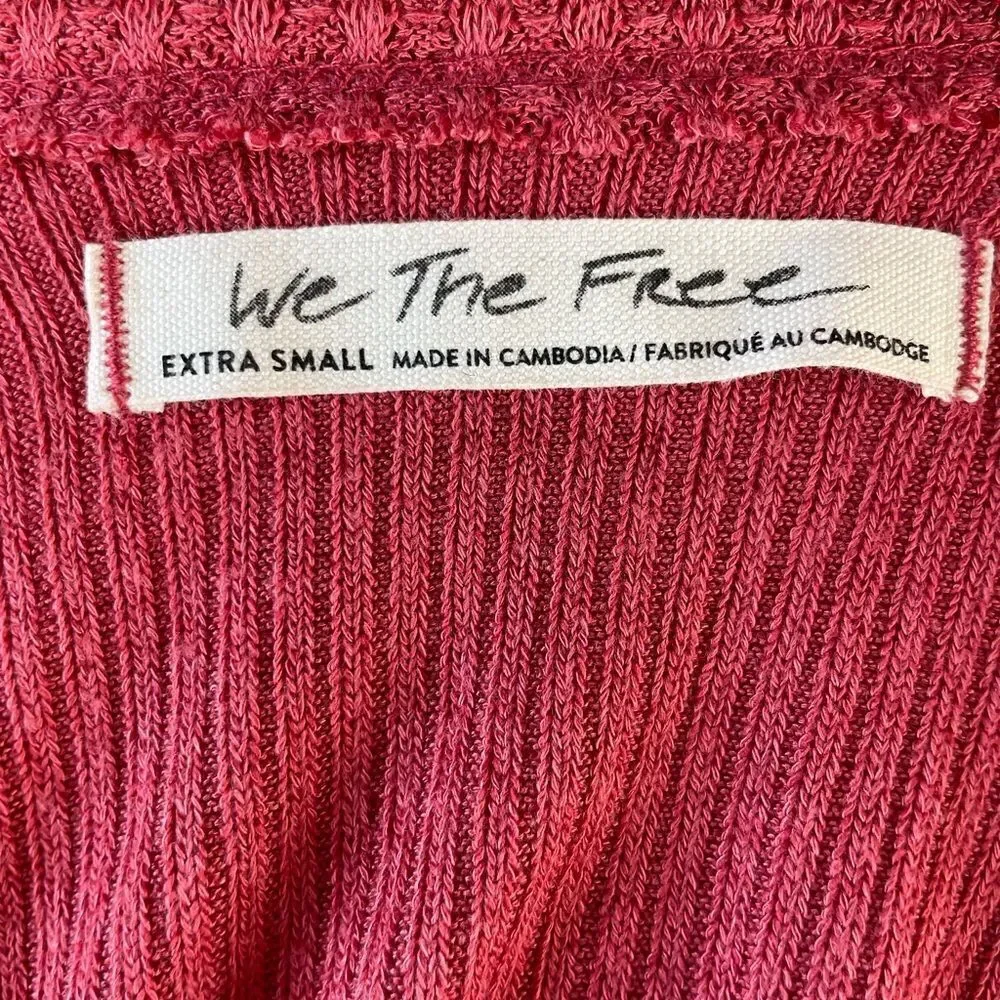 We The Free Sleeveless Sweater Size XS EUC