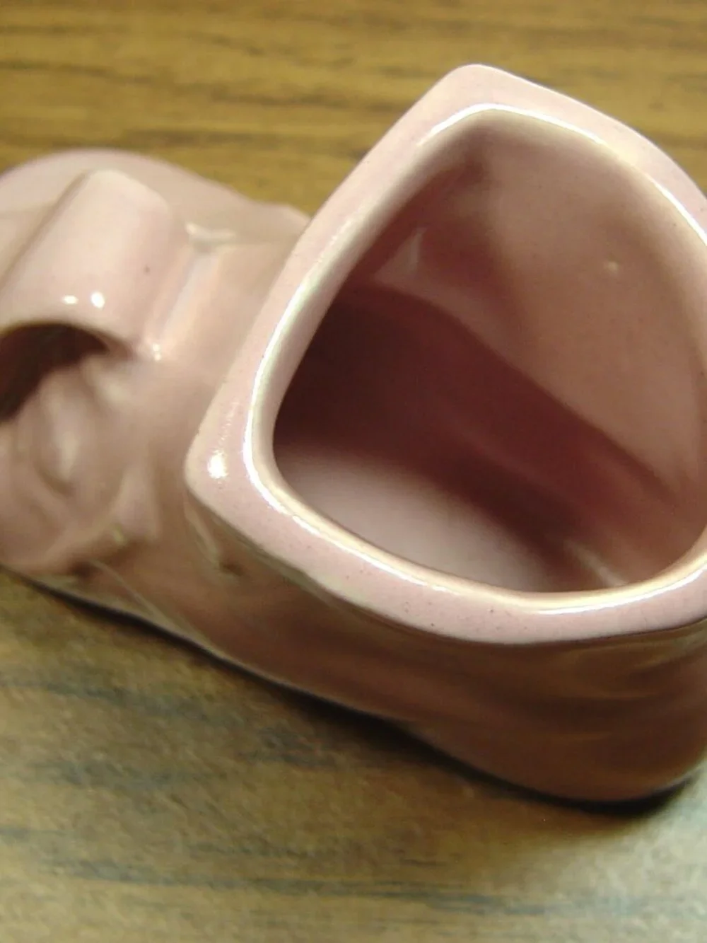 Vintage pink ceramic