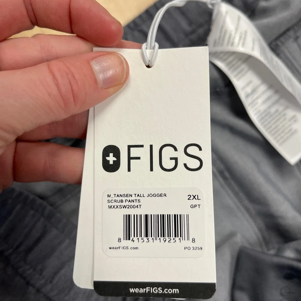 FIGS NWT graphite Tansen Jogger Scrub Pants™ XXL/T