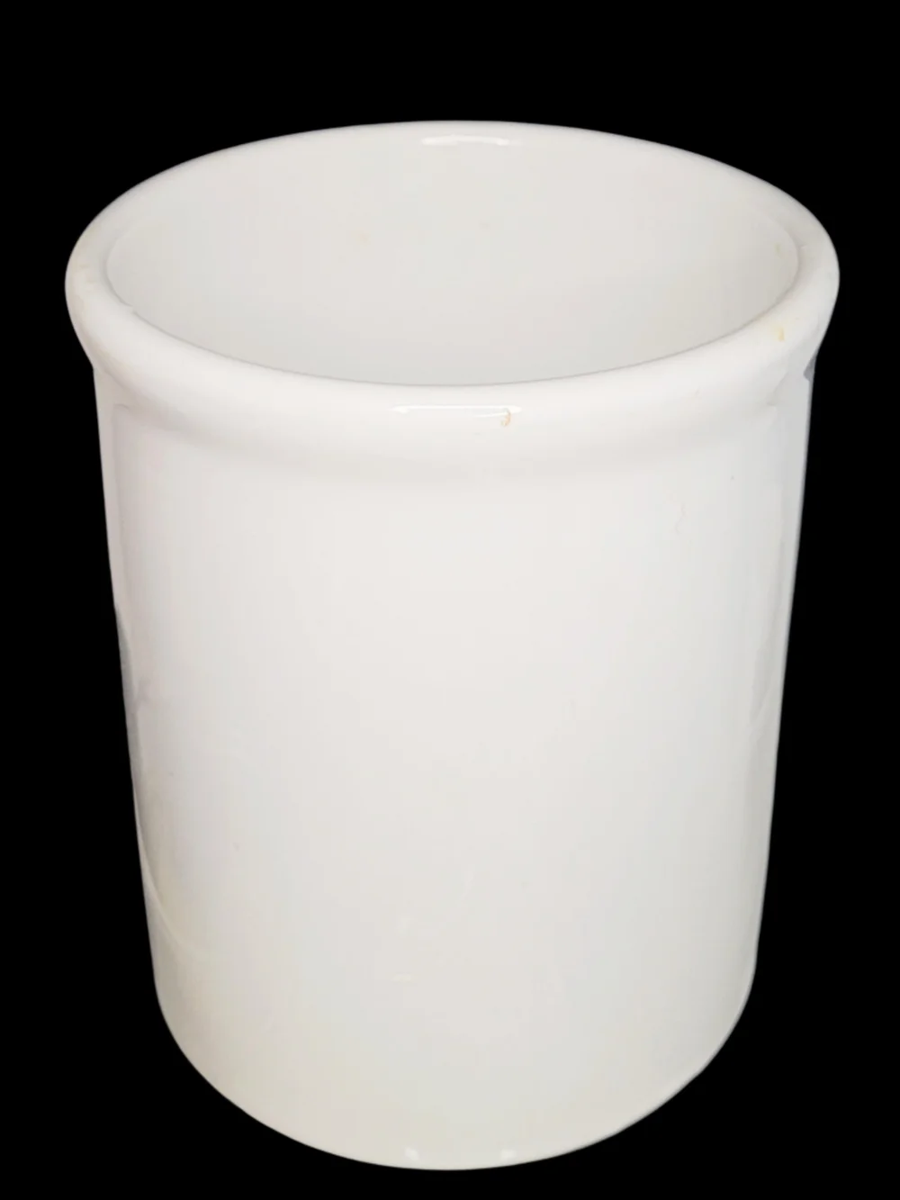 Vintage ceramic ValeriHome utensil holder with pear motif Emelia Romagna