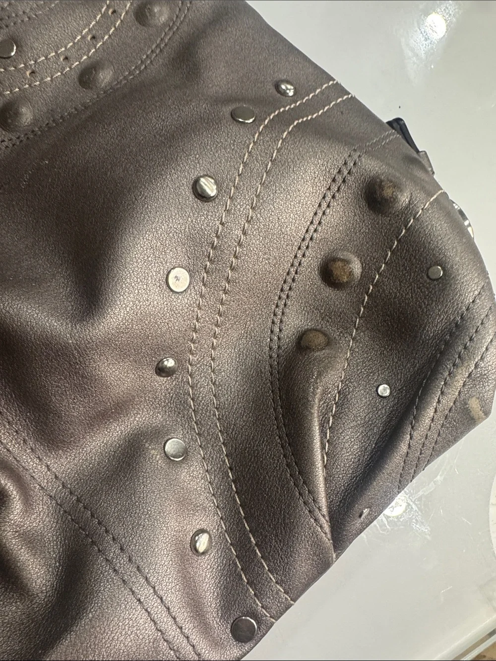 Coach leather hobo
