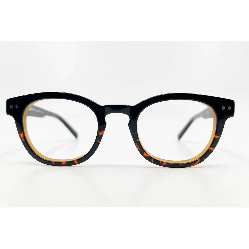 Eyebobs Waylaid Eyeglasses Unisex Black Tortoise Round Frame 46-23-145 34383
