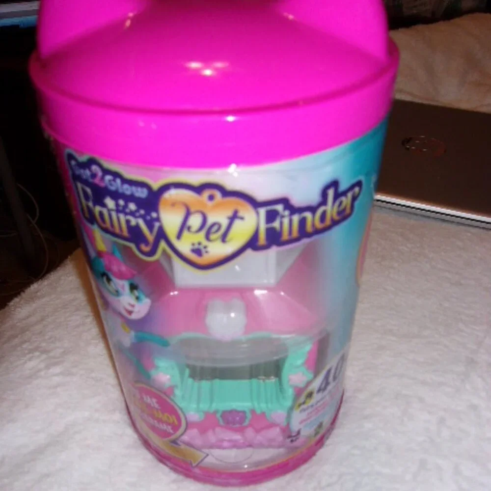Got2Glow Fairy Pet Finder – Magic Fairy Jar Toy Includes 40+ Virtual Pets Pink