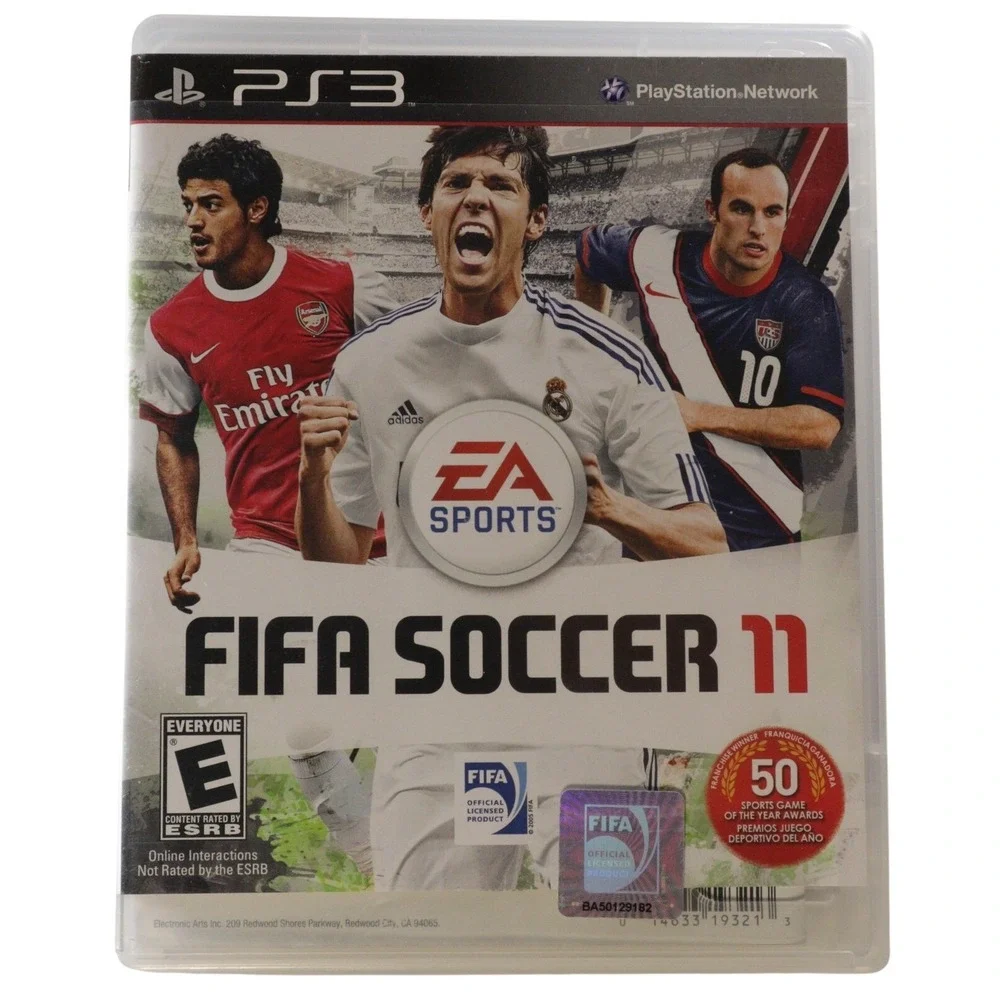 FIFA Soccer 11‎ Sony PlayStation 3 PS3 Video Game Complete CIB EA Sports Manual