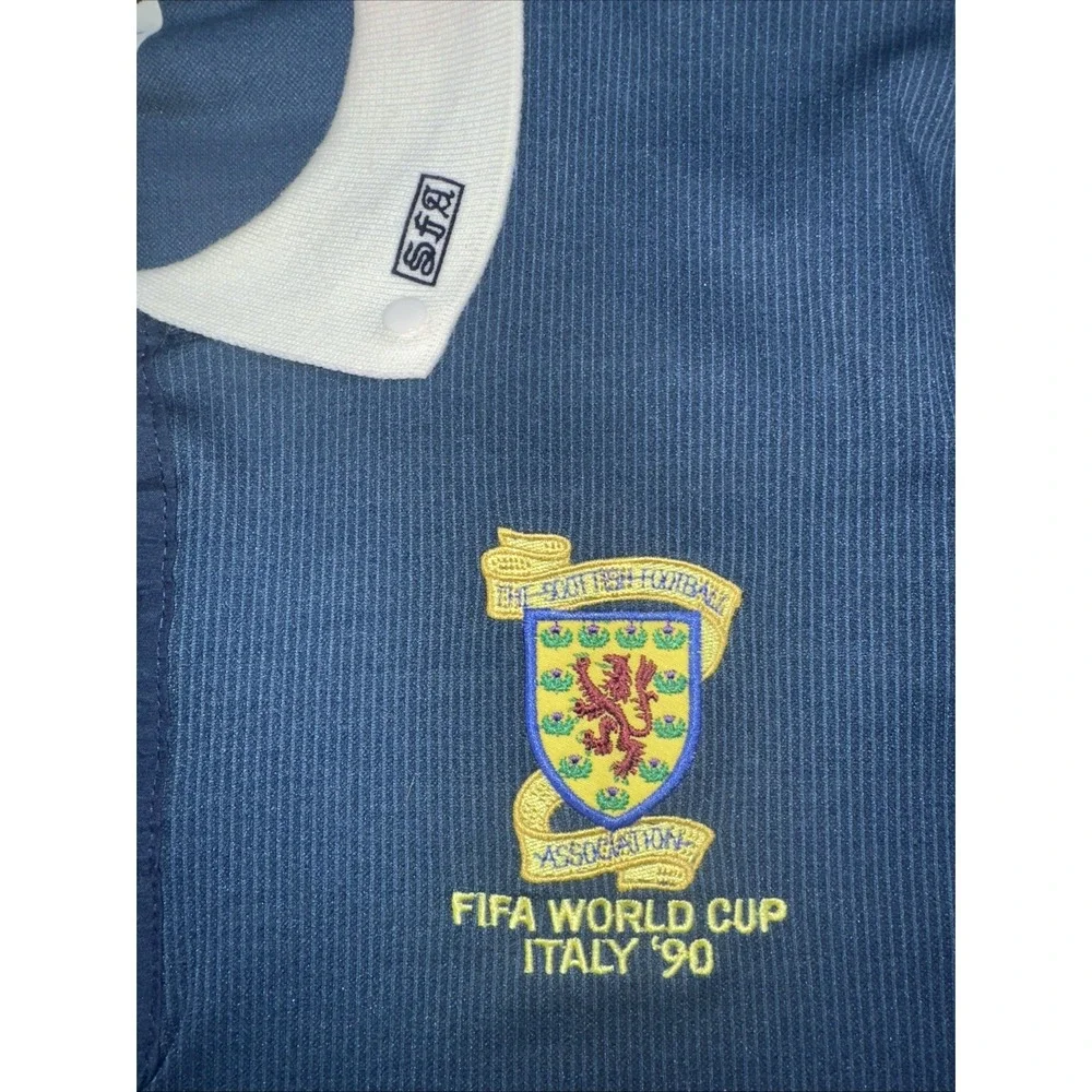 Scotland Retro Vintage‎ Umbro FiFA Italia 1990 Football Shirt UK Small W/ Tag