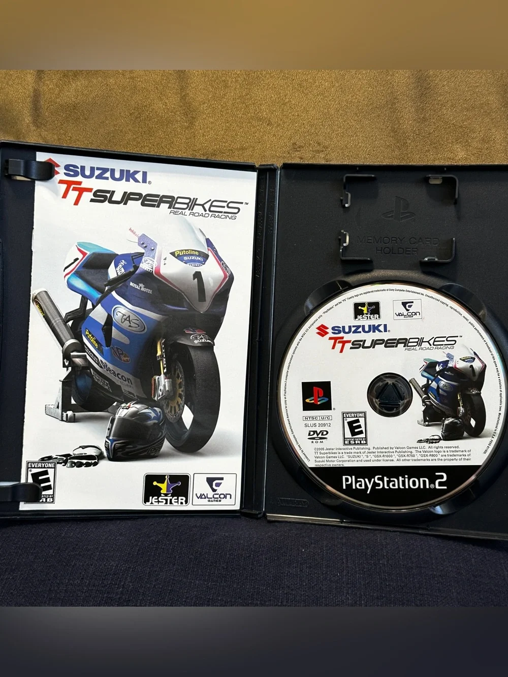 PS2: Suzuki TT Superbikes: Real Road Racing game Sony PlayStation 2