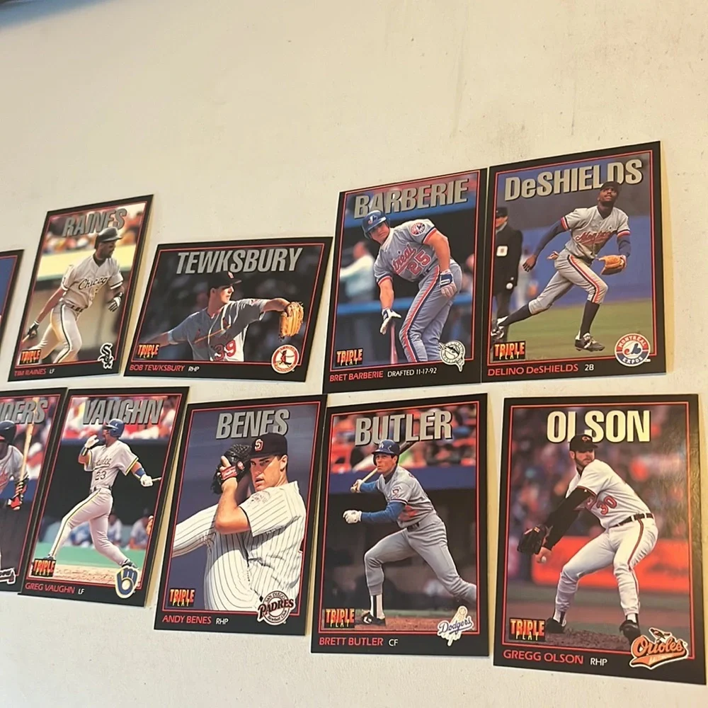 N/A triple sanders donruss