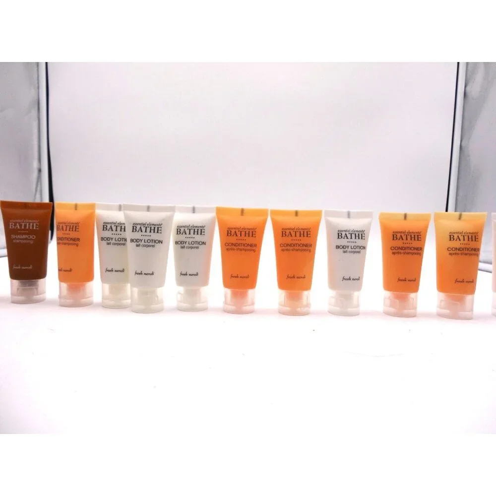 Essential Elements BATHE Travel Size Toiletries 16 Lotion Shampoo‎ Conditioner