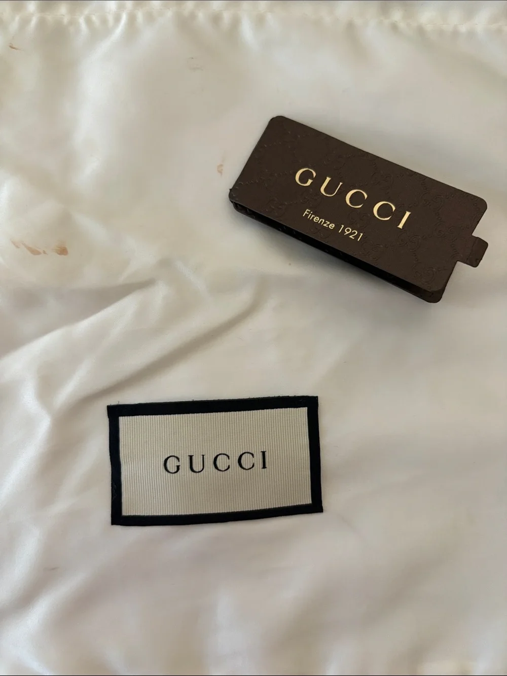 Gucci Belt Dust Bag
