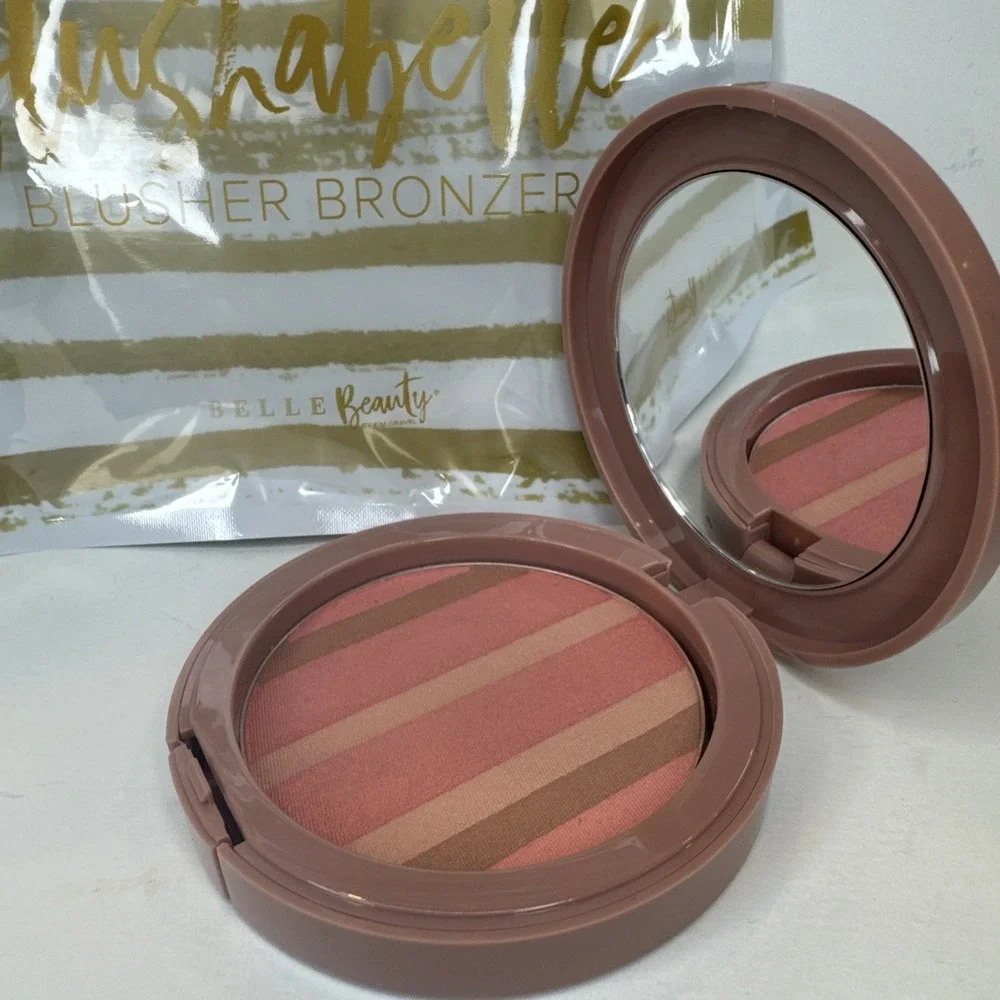 Belle Beauty Blushabelle Coral Crush Bronzer by Kim Gravel, 0.32 oz - New!!