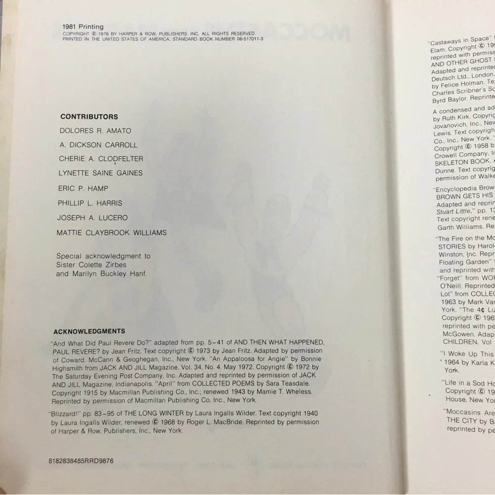 Vintage 1981 book