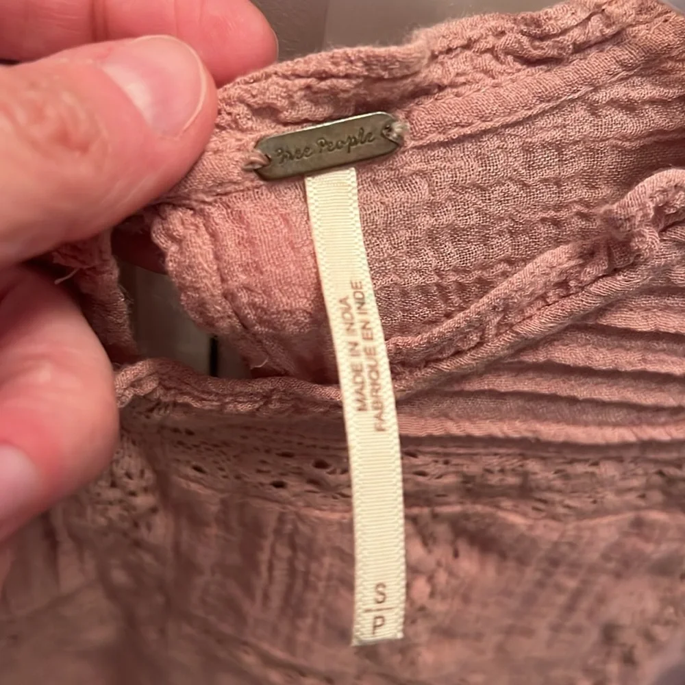 Free People cotton modal