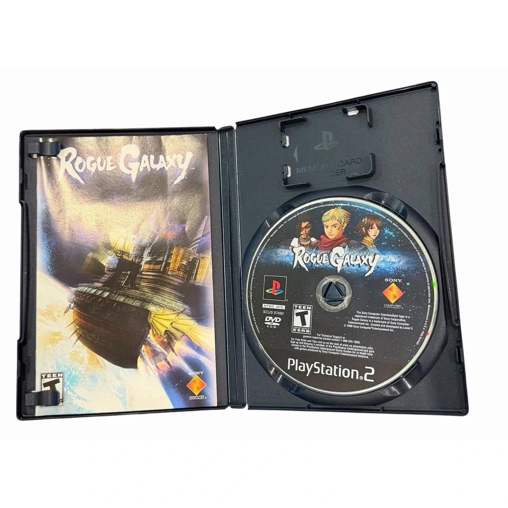 Rogue Galaxy (Sony PlayStation 2, 2007) PS2 Tested