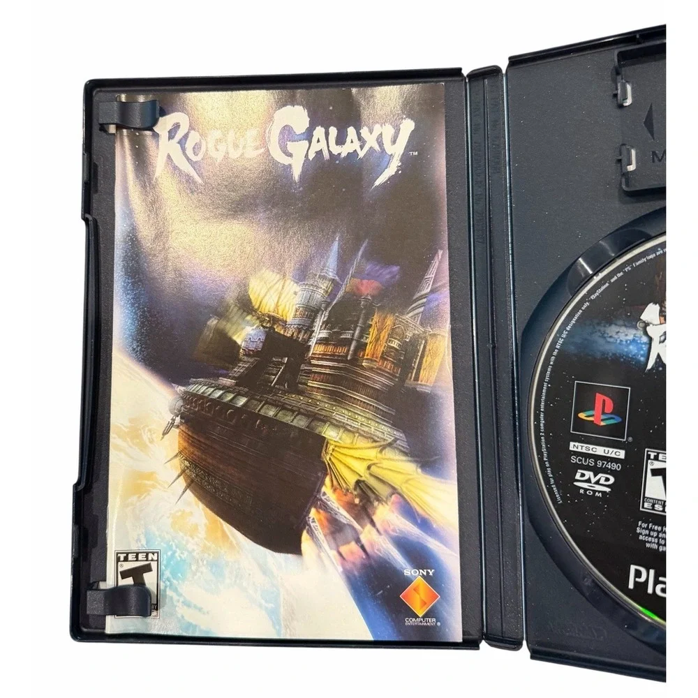 Rogue Galaxy (Sony PlayStation 2, 2007) PS2 Tested