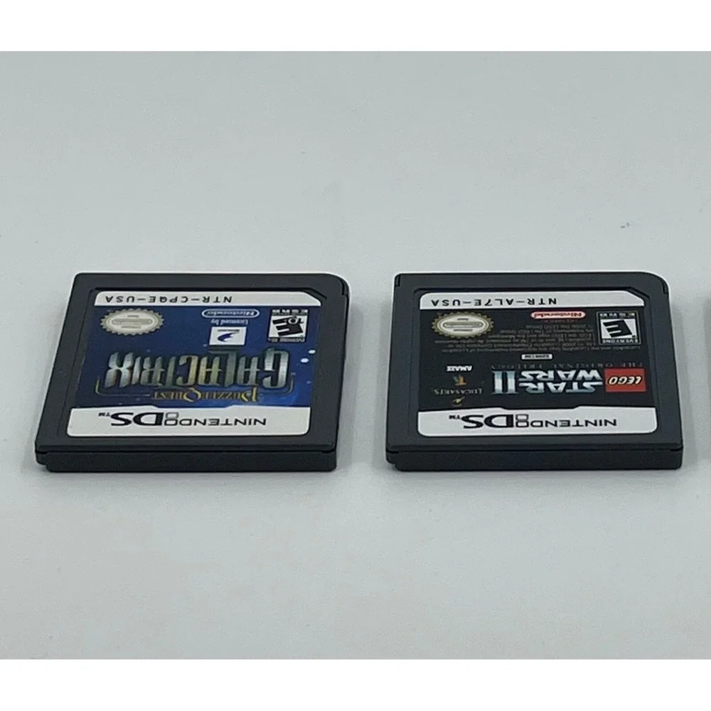Nintendo‎ DS LEGO STAR WARS II 2 - PUZZLE QUEST GALACTRIX - CARTS ONLY - TESTED