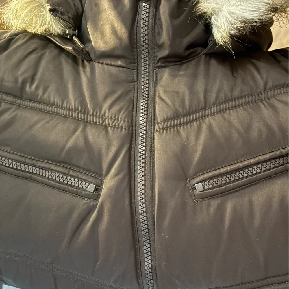 Nautica brown puffer