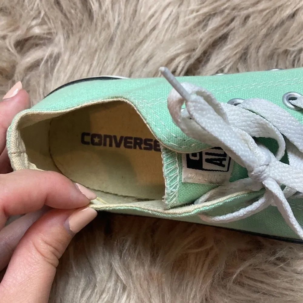 Converse All Star Kids Unisex Light Green Sneakers