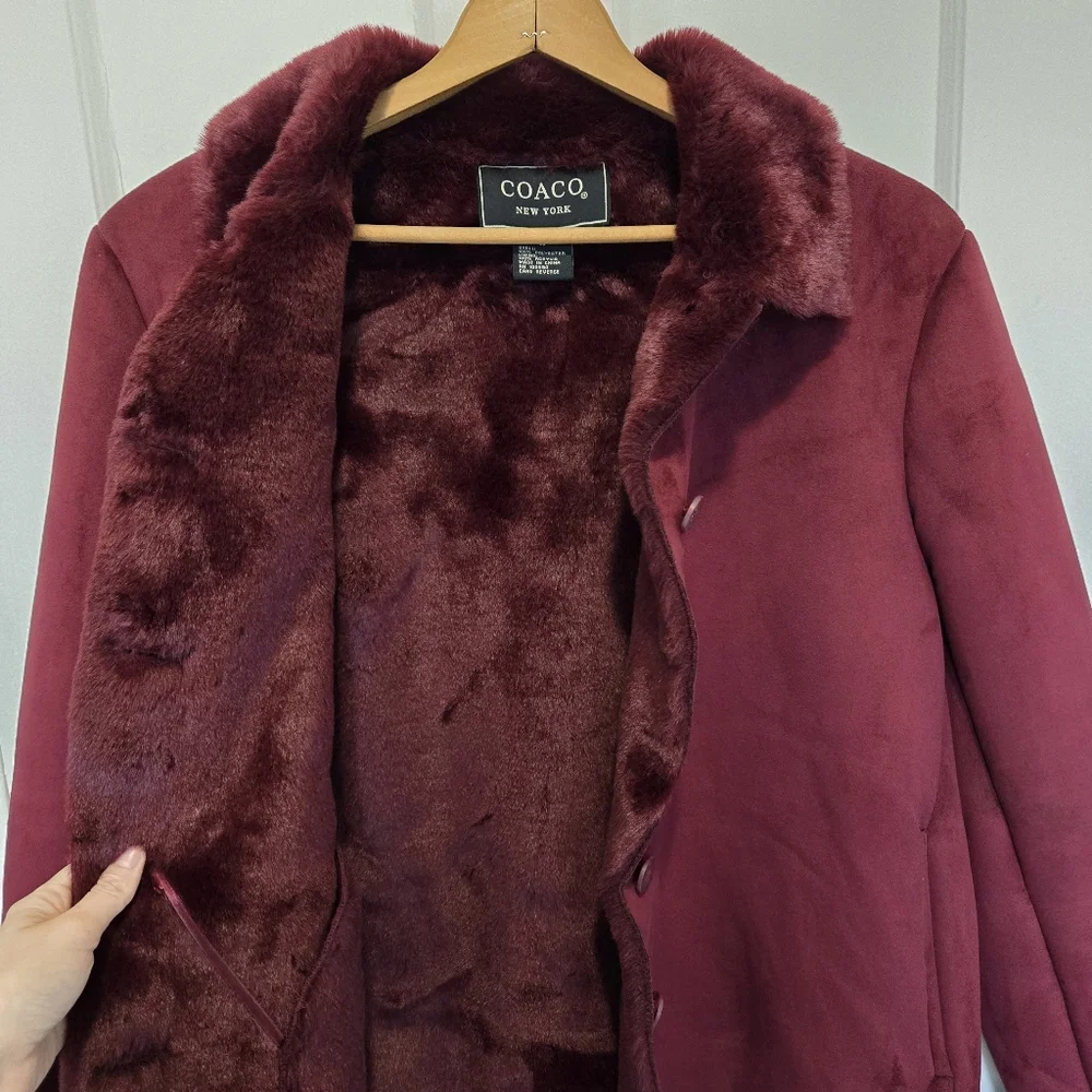 Coaco New York ♦️ burgundy