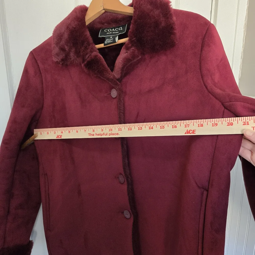 Coaco New York ♦️ burgundy