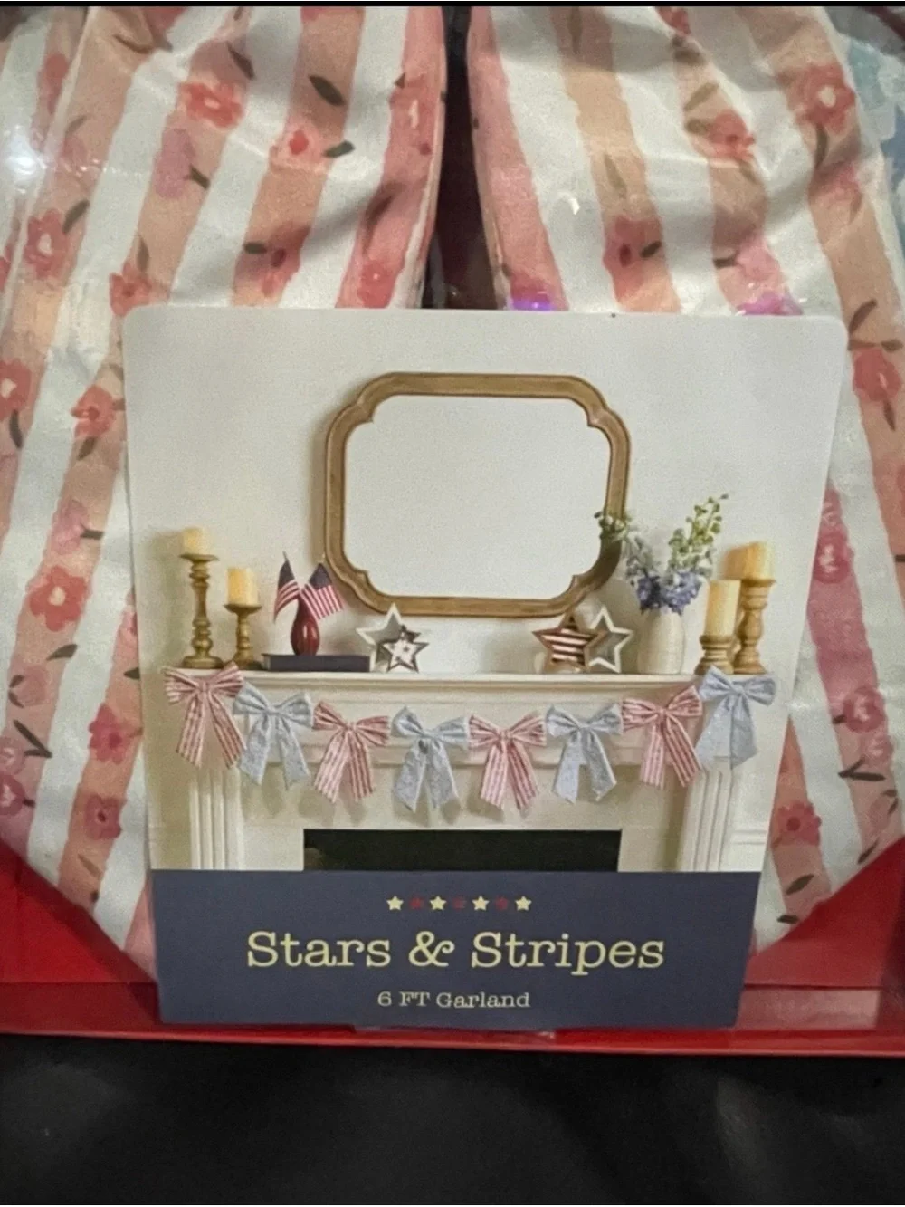 Stars & Stripes patriotic garland