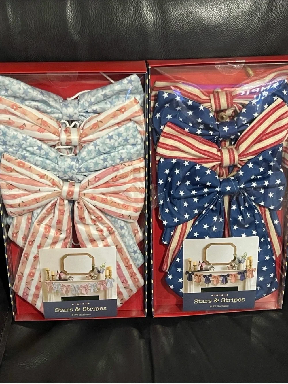 Stars & Stripes patriotic garland