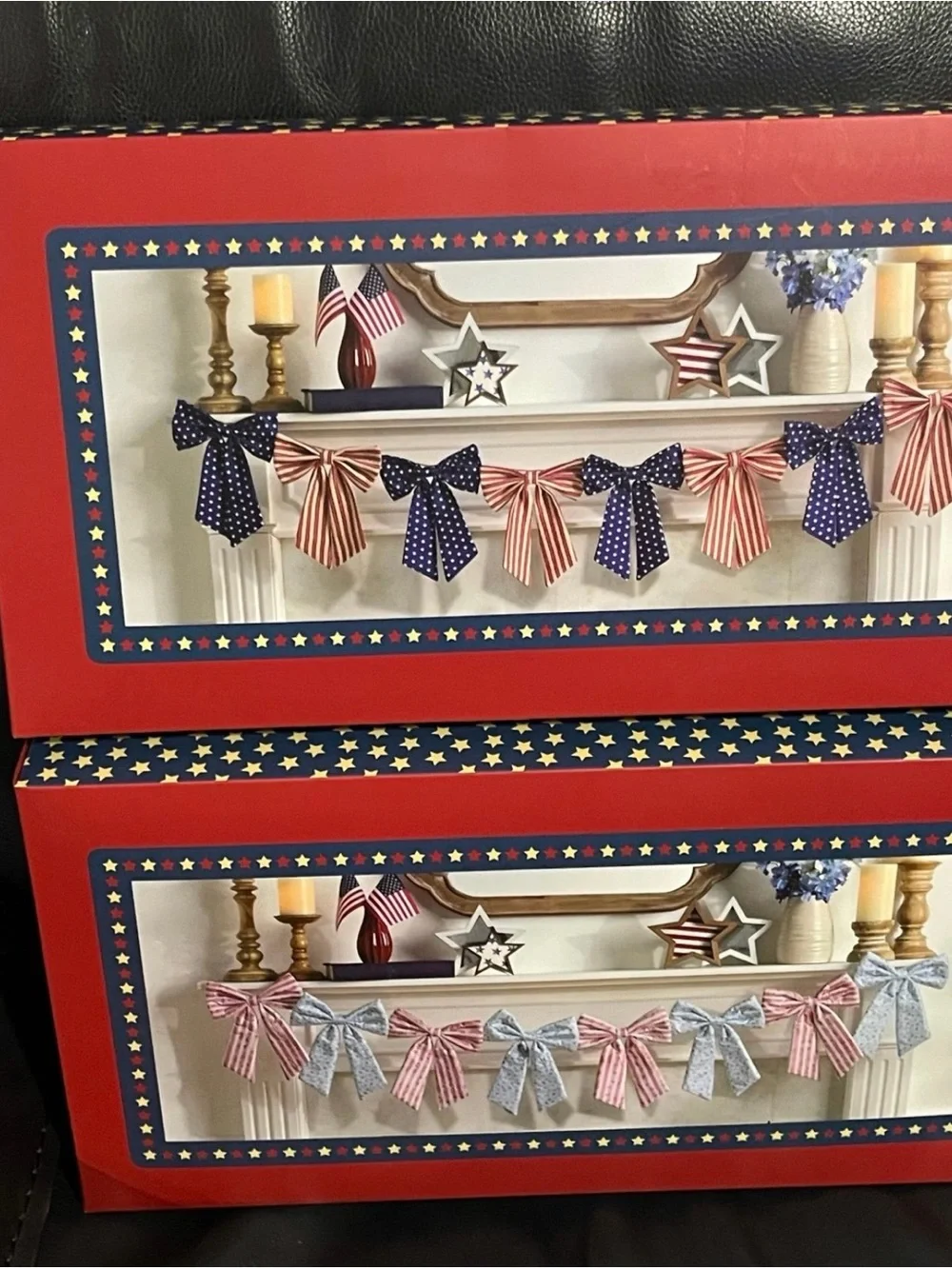 Stars & Stripes patriotic garland